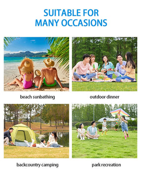 Outdoor Picnic Camping Mat Beach Moisture-Proof Foldable XPE Cushion Hiking Portable Small Mats Egg Trough Waterproof Pad