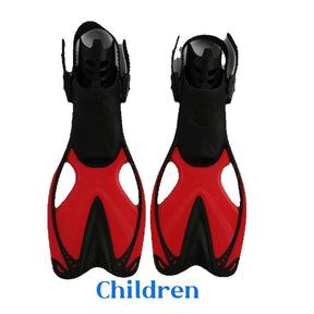 Children's Silicone flippers for men, women and children frog shoes swimming snorkeling equipment