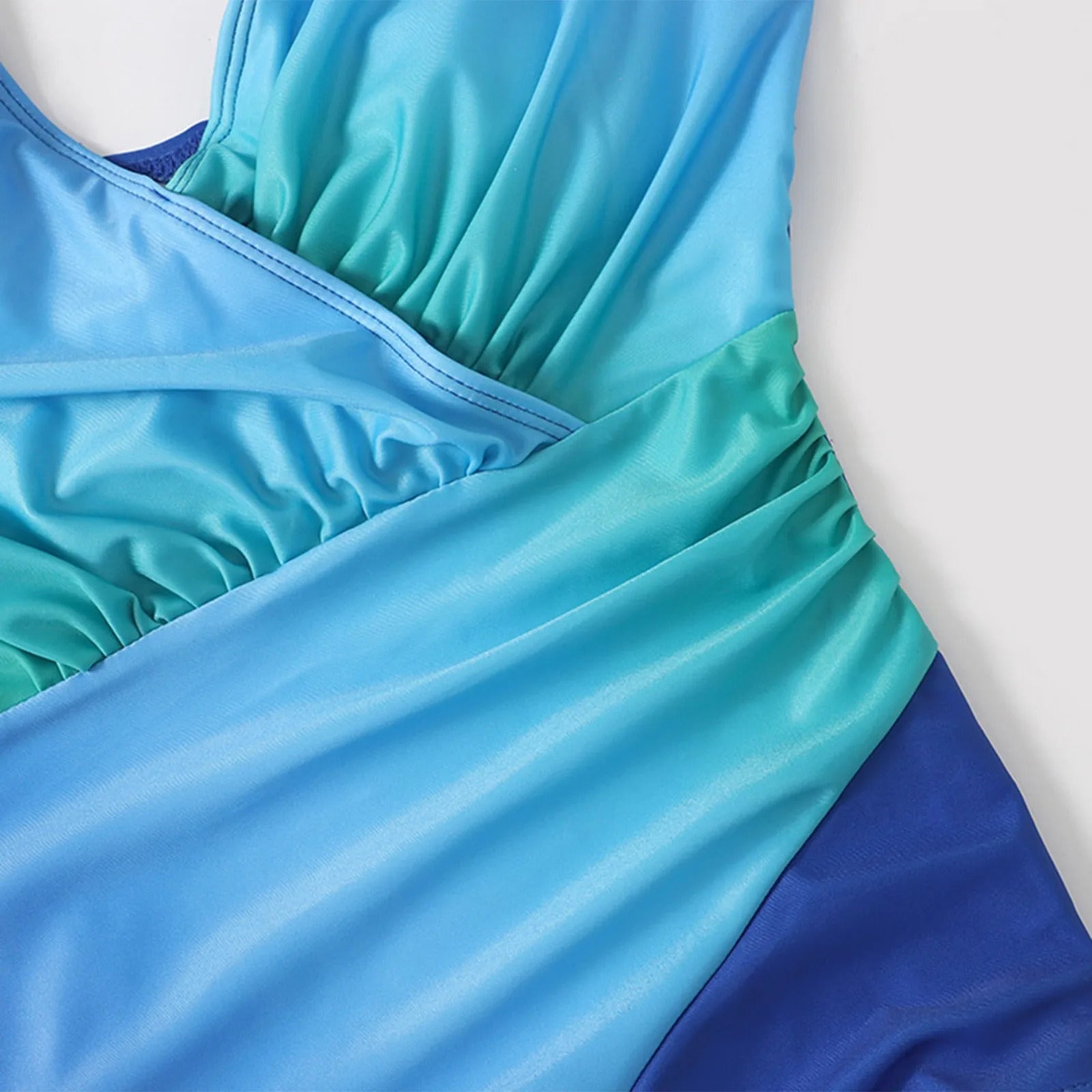 One-Piece Swimsuits Women'S Sports Swimwear Sport Swimsuit Open Back Beach Wear Bathing Suit Rainbow Gradient Beach Swimwear