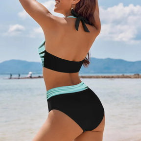 Bikini Push Up Swimwear Women Brazilain Biquinis Feminino 2024 Mujer Swimsuit Tanga Swimming Bathing Suit 2 Piece Set Mujer