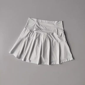 Summer High Waist Sports Short Skirt Lined Shorts Fitness Yoga Quick Dry Running Sport Skirts Tennis Skirt Golf Wear for Women