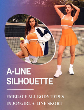 Women's Tennis Solid Pocket High Waist Athletic Skirt Pleated Golf Skorts with Pockets High Waisted Workout Running Casual Girl Skirts