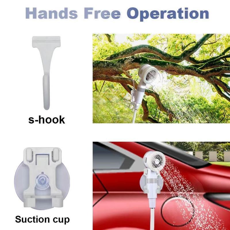 Outdoor Shower, Portable Shower for Camping, Compact Handheld Rechargeable Shower, Gentle Shower Stream，shower pump, pet Shower,outdoor car washing dealsforyoudays