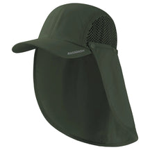 50+ Foldable Fishing Hat Baseball Cap with Removable Neck Flap Portable for Men Women Golf Hiking