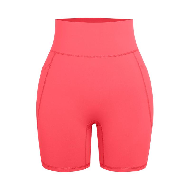 BRXL Women's 5 Inch Inseam Biker Shorts with Pockets High Waist Buttery Soft Yoga Athletic Gym Running Volleyball Spandex Shorts