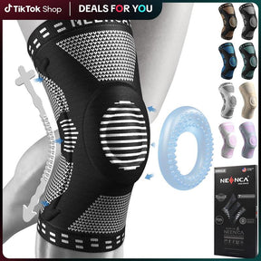 Sports Knee Sleeve for Runner, Workout, Gym, Basketball, Volleyball, Hiking Spicy Dill knee pain Breathable Sponge Knee Pads Tool volleyball tool basketball gear Leg Protector Leg Supporter Knee brace