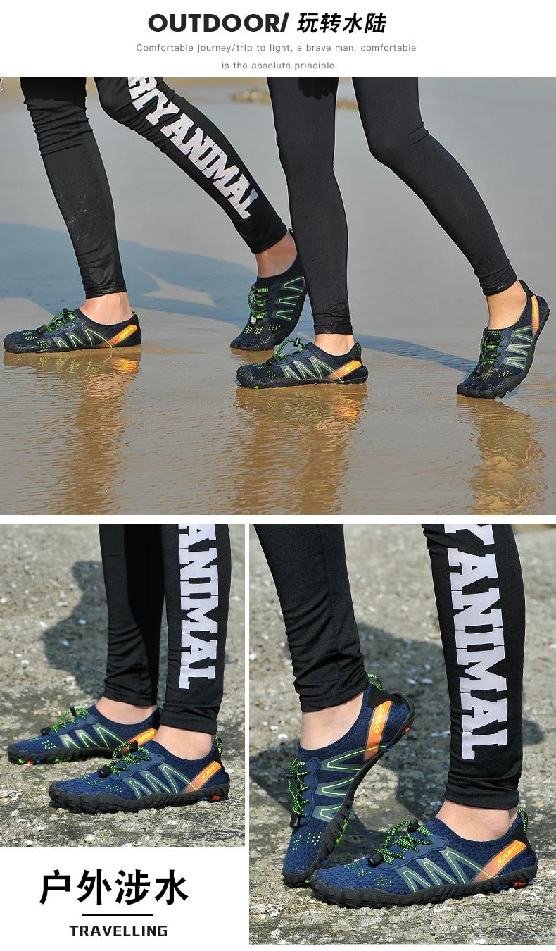 Water Shoes for Women Men Quick-Dry Aqua Shoes Swim Beach Barefoot Yoga Exercise Wear Sport Accessories Pool Camping Fish Gym