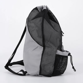 Swim Bag Mesh Drawstring Backpack with Wet Pocket Beach Backpack Swimming Sports Bag for School Swimming Beach Storage Bags