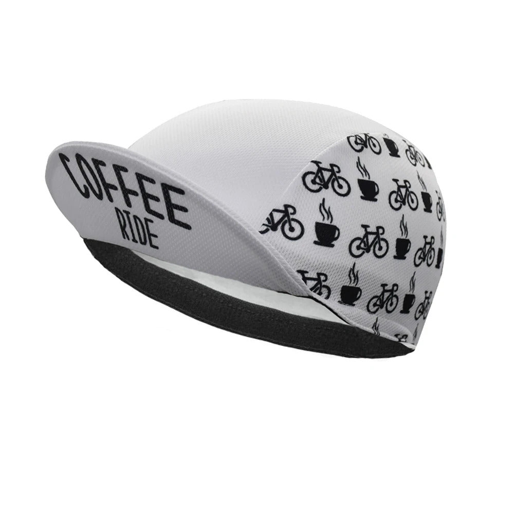 Coffee Ride and Beer Ride Cycling Hat Funny Road Bicycle Cap Donut Bike Headwear Men and Women Gorra Ciclismo