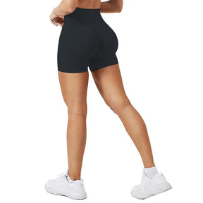 High WaistedBand High-Waisted Seamless Workout Shorts for Women Scrunch Butt Lifting Design Compression Fit Stretchy Breathable Fabric Perfect for Gym Yoga Running or Casual Activewear Sculpt Your Curves and Move with Comfort and Confidence All Day Long