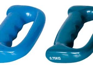 Vinyl dumbbells D shape - UnivFitness