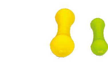 uv10203 Neoprene dumbbells bone head - UnivFitness
