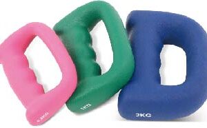 Neoprene dumbbells D shape - UnivFitness