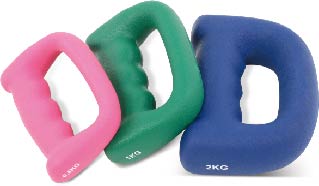 uv10205 Neoprene dumbbells D shape - UnivFitness
