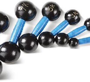 Cast iron small round head dumbbells - UnivFitness