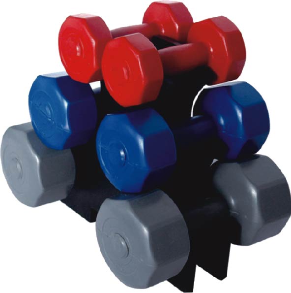 uv10908 32lbs plastic dumbbell sets (UV10908A) - Dumbbells & Barbells - UnivFitness