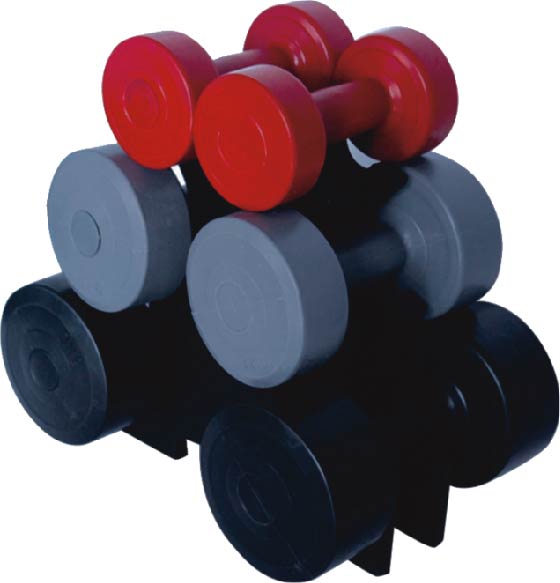 uv10909 32lbs plastic dumbbell sets (UV10909A) - Dumbbells & Barbells - UnivFitness