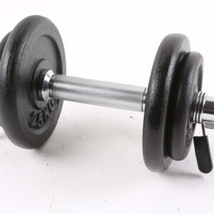 10kg black painted dumbbell sets - UnivFitness