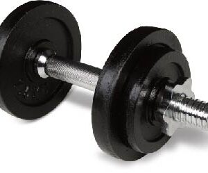 10kg black painted dumbbell sets - UnivFitness