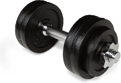 uv11104 15kg black painted dumbbell sets (UV11104A) - Dumbbells & Barbells - UnivFitness