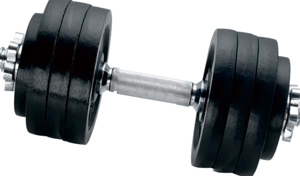 uv11106 1 20kg black painted dumbbell sets (UV11106) - Dumbbells & Barbells - UnivFitness