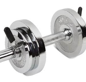 10kg chromed dumbbell sets - UnivFitness