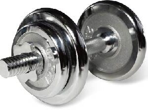 10kg chromed dumbbell sets - UnivFitness