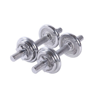 20kg chromed dumbbell sets - UnivFitness