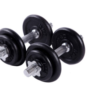 10kg rubber dumbbell sets - UnivFitness