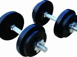 20kg rubber dumbbell sets - UnivFitness