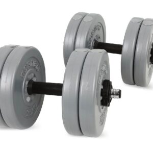 40lb cement dumbbell sets - UnivFitness