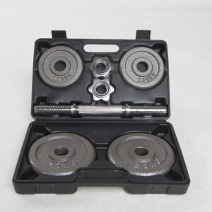 10kg grey hammerton dumbbell sets with case - UnivFitness
