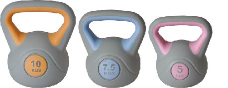 uv12402 Plastic kettlebells - UnivFitness