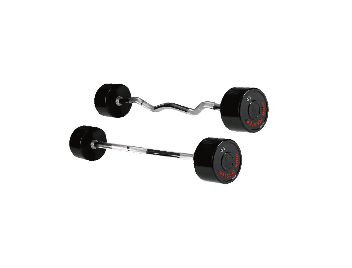 uv13502 1 CPU barbells with curl handle - UnivFitness