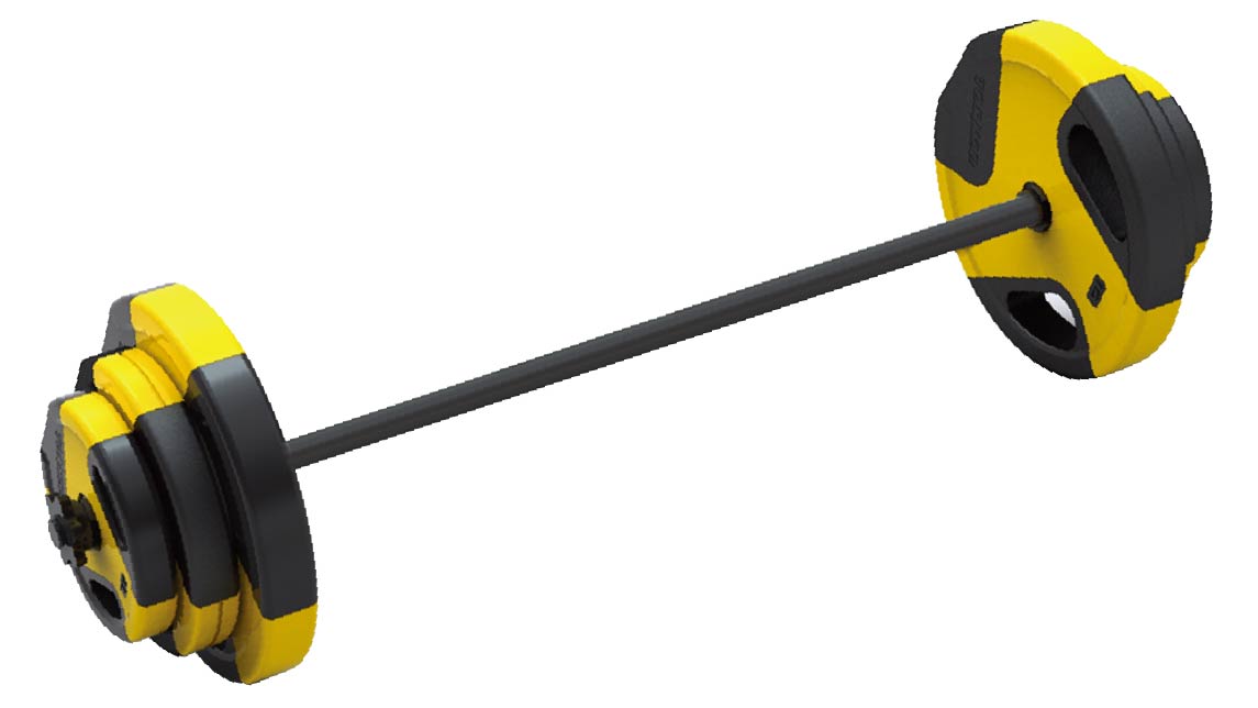uv13603 38kg cement barbell sets - UnivFitness