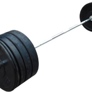300lb rubber olympic barbell sets - UnivFitness