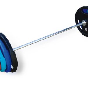 300lb color pu olympic barbell sets - UnivFitness