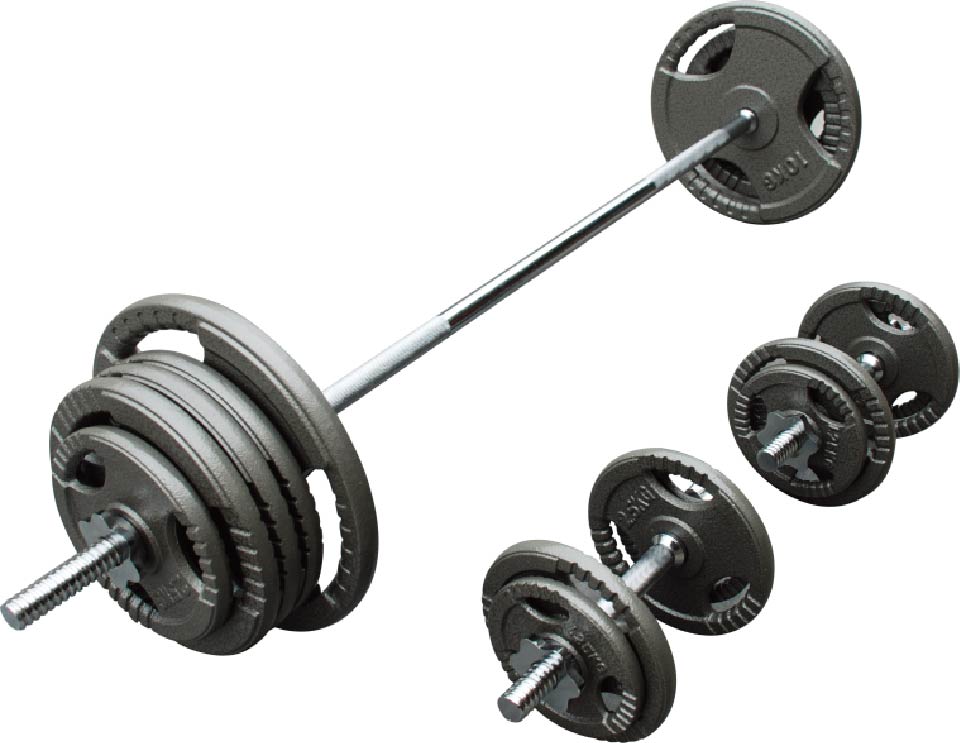 uv13801 80kg hammerton barbell sets - UnivFitness