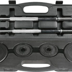 25kg black painted barbell sets - UnivFitness