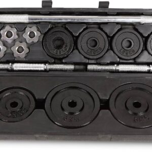 30kg black painted barbell sets - UnivFitness