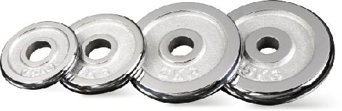 uv14301 Chromed plates - UnivFitness