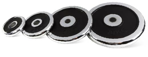 uv14303 Chromed plates - UnivFitness