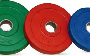 Rubber plates with steel ring - UnivFitness
