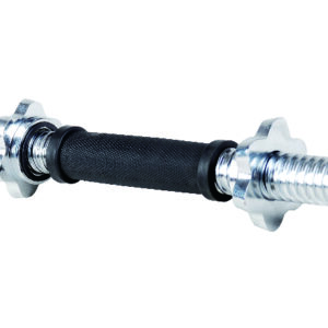 Regular rubber handle threaded bar - UnivFitness