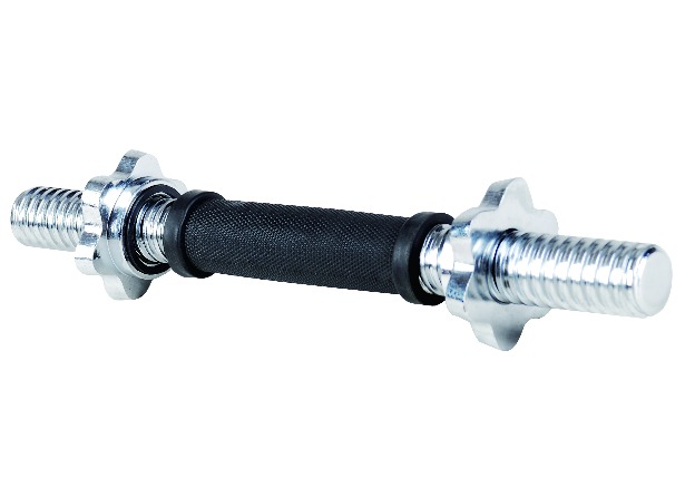 uv14901 1 Regular rubber handle threaded bar - UnivFitness