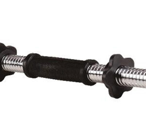 Regular rubber handle threaded hollow bar - UnivFitness