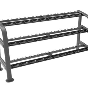 Dumbbell horizontal 3 layer rack 30 lungs (UV18702) - Dumbbells & Barbells - UnivFitness
