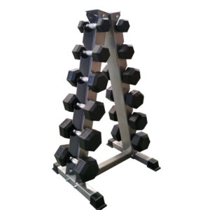 Dumbbell vertical rack 20 lungs (UV18704A) - Dumbbells & Barbells - UnivFitness