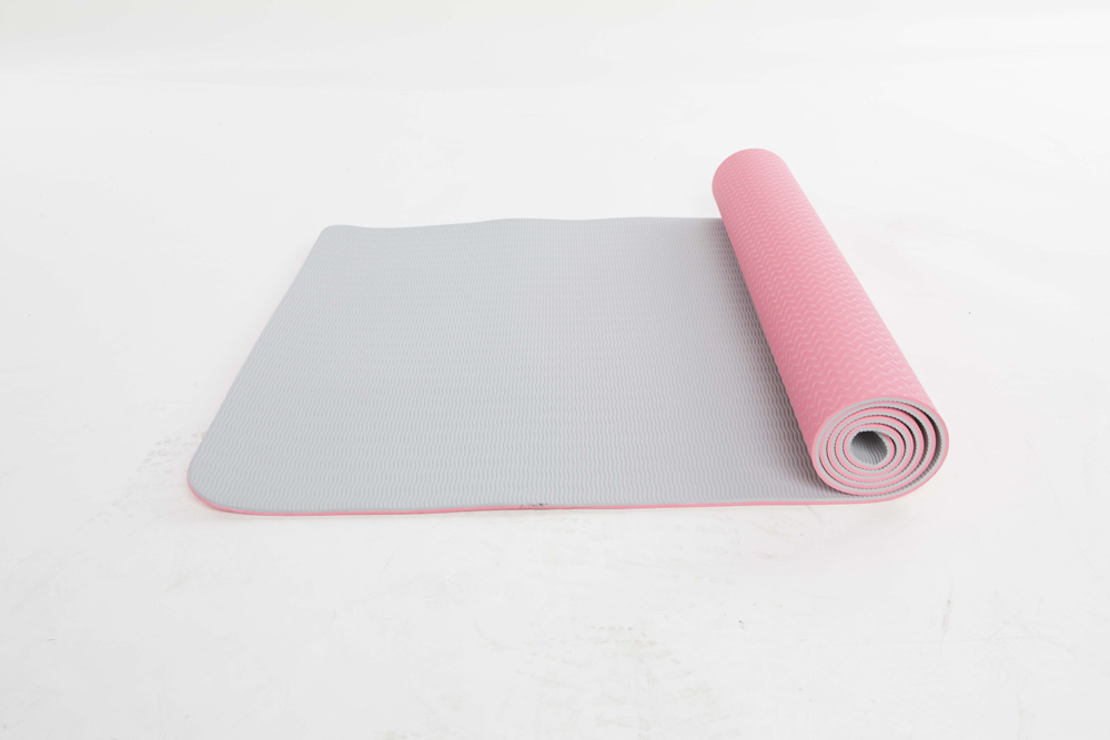 uv21002 10 TPE yoga mat with two color - UnivFitness