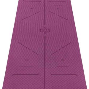 TPE yoga mat with line position - UnivFitness